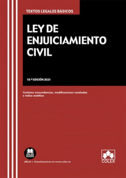 LEY DE ENJUICIAMIENTO CIVIL 2021
