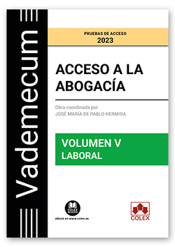 VADEMECUM ACCESO A LA ABOGACÍA. VOL. 5. PARTE ESPECÍFICA LABORAL