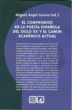 Compromiso en la poesia española del siglo xx