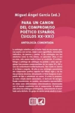 Para un canon del compromiso poético español (siglos XX-XXI)