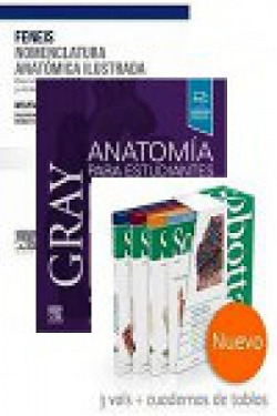 (pack).atlas de anatomia humana+anatomia estudiantes+nomen