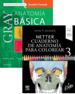 PACK ANATOMIA BASICA 2ª ED CUADERNO ANATOMIA COLOREAR 3ª ED
