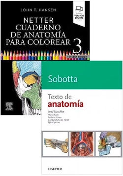 PACK CUADERNO ANATOMIA COLOREAR 3ª ED TEXTO ANATOMIA