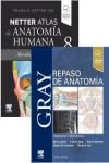 PACK REPASO DE ANATOMIA 3ª ED ATLAS ANATOMIA HUMANA 8º ED