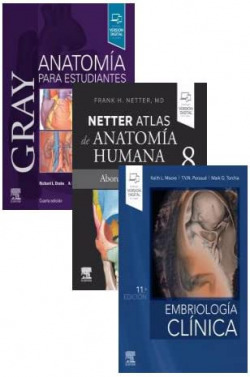 PACK ANATOMIA PARA ESTUDIANTES 4ª ED EMBRIOLOGIA CLINICA 11