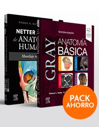 LOTE GRAY ANATOMIA BASICA 3ª ED ATLAS DE ANATOMIA HUMANA 8