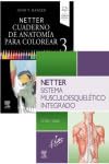 PACK NETTER SISTEMA MUSCULOESQUELETICO + CUADERNO COLOREAR