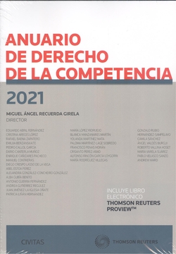 Anuario de Derecho de la Competencia (2021) (Papel + e-book)