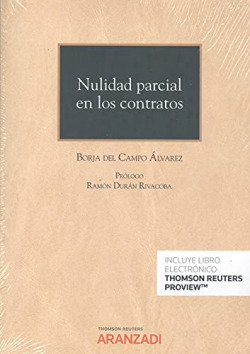 Nulidad parcial en los contratos (Papel + e-book)