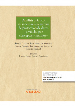 Análisis práctico de sanciones en materia de protección de datos -divididas por conceptos y sectores (Papel + e-book)