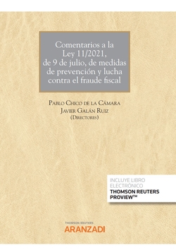 Comentarios a la ley 11/2021, de 9 de julio, de medidas de prevención y lucha co