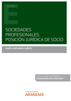 Sociedades Profesionales. Posición jurídica de socio (Papel + e-book)