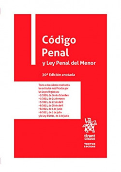 Código Penal y Ley Penal del Menor