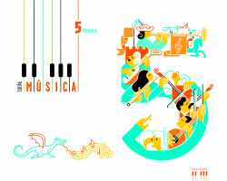 Música 5ºprimaria +cuaderno. Superpixépolis 2017