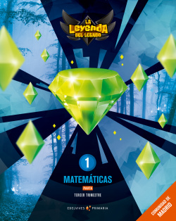 MATEMÁTICAS PAUTA 1ºPRIMARIA TRIMESTRAL. LA LEYENDA DEL LEGADO MADRID 2018