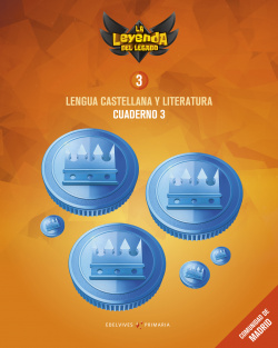 CUADERNO LENGUA 3-3ºPRIMARIA. LA LEYENDA DEL LEGADO MADRID 2018
