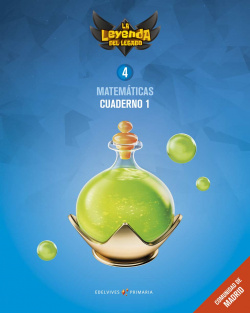 CUADERNO MATEMÁTICAS 1-4ºPRIMARIA. LA LEYENDA DEL LEGADO 2019