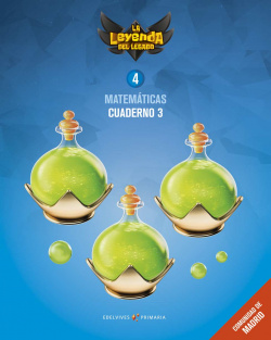 CUADERNO MATEMÁTICAS 3-4ºPRIMARIA. LA LEYENDA DEL LEGADO 2019
