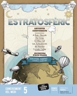 ESTRATOSFERIC CONEIXEMENT MEDI 5ºEP C.VAL 22 FANFEST