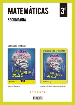 Proyecto: FanFest - Matemáticas 3 Secundaria. Libro del alumnado + Cuaderno