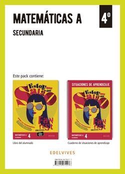 Proyecto: FanFest - Matemáticas 4 Secundaria [opción A]. Libro del alumnado + Cuaderno