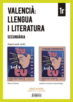 Projecte: FanFest. Valencià : Llengua i Literatura 1 Secundària. Llibre de l'alumnat + Quadern