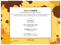 PLASTICA Y VISUAL 3 PRIMARIA CUADERNO CON FICHA EMOCION AMARILLA ED19
