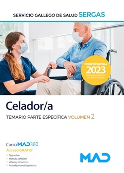 Celador/a del Servicio Gallego de Salud (SERGAS). Temario parte específica volumen 2