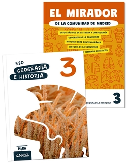 Geografía e Historia 3 + El mirador de la Comunidad de Madrid