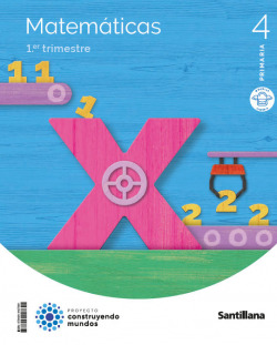 MATEMÁTICAS 4ºPRIMARIA. MOCHILA LIGERA. CONSTRUYENDO MUNDOS 2023