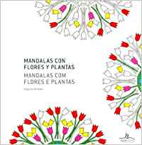 Mandalas con flores y plantas
