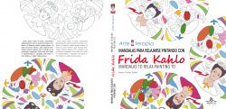 Mandalas para relajarse pintando con frida kahlo