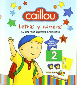 Caillou. Letras y números