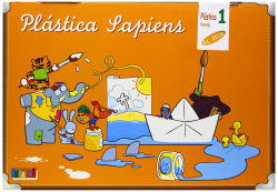 Maletín naranja 1ºprimaria plastica