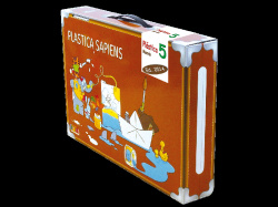 Maletín marrón 5ºprimaria plastica