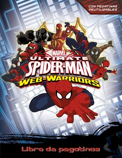 Libro de pegatinas spiderman