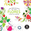 Libro para colorear flores