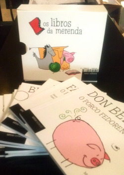 Estuche os libros da merenda