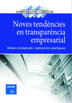 Noves Tendencies En Transparencia Empres
