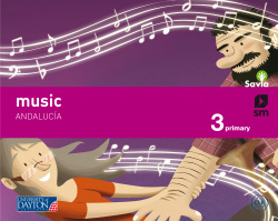Music 3º primaria *música inglés* savia *Andalucía*