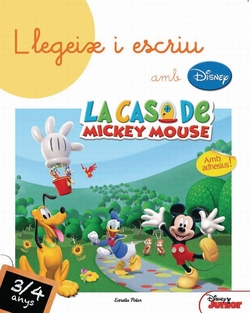 Llegeix i escriu amb Disney! 3-4 anys