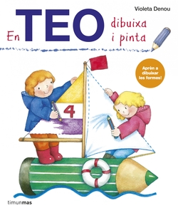 En Teo dibuixa i pinta