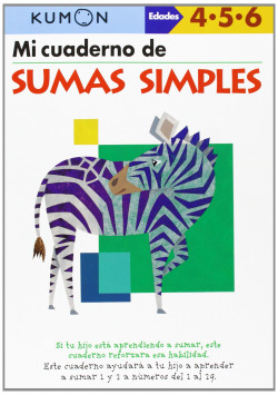 Método Kumon: mi libro de sumas simples