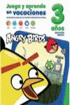 Angry Birds 3 años.Juega y aprende en vacaciones