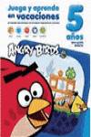 Angry birds 5 años.Juega y aprende en vacaciones