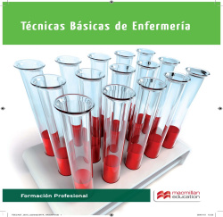 Técnicas básicas de enfermería. Grado medio