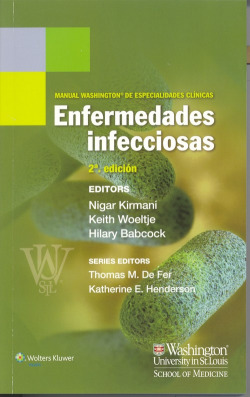 Manual Washington de especialidades clínicas.Enfermedades infecciosas
