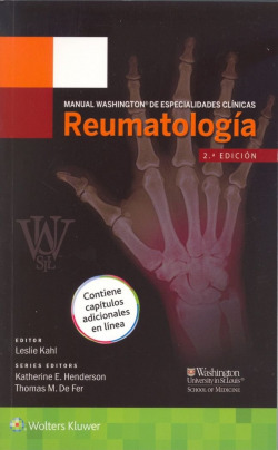 Manual Washington de especialidades clínicas. Reumatología