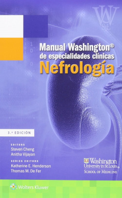 Manual Washington de especialidades clínicas. Nefrología.
