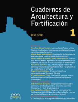 CUADERNOS DE ARQUITECTURA Y FORTIFICACIÓN 2013/2014